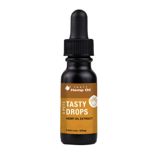 Tasty Drops 4 Pets Hemp Oil Extract 15ml