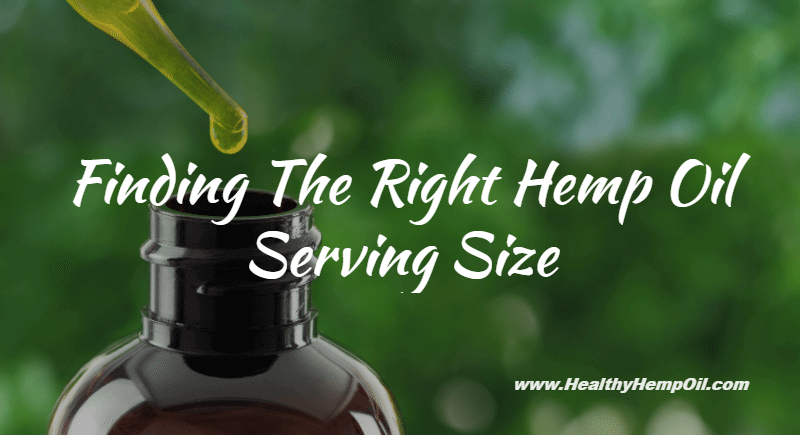 Hemp Oil Dosage