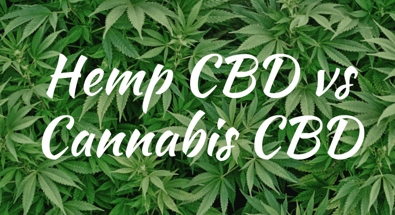 Hemp CBD vs Cannabis CBD