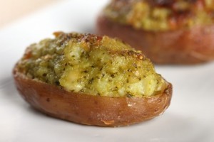 Cannabis Edibles - baked cannabis potato