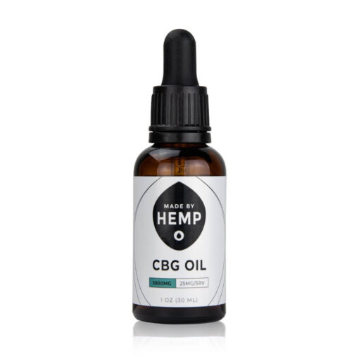 Made by Hemp: CBG Oil Tincture (1000mg)