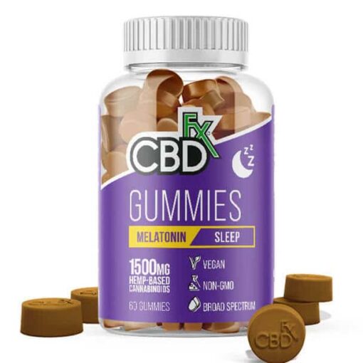 CBDfx - Melatonin Gummies, 25mg/60ct