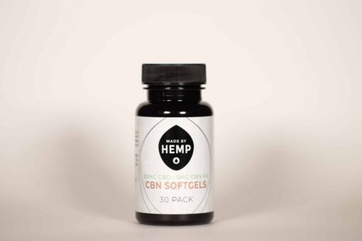 Made by Hemp -  CBN Softgels, 20mg CBD / 5mg CBN - 30ct