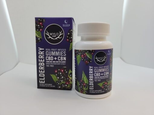 Wyld Elderberry CBD + CBN Gummies - Image 4