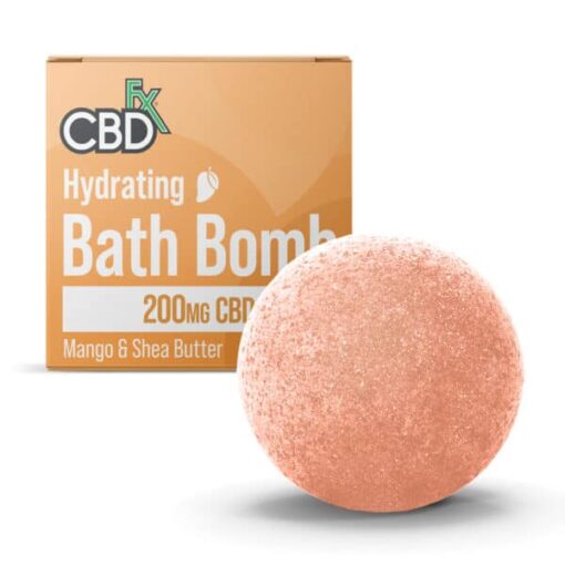 CBDfx - Hydrating - Mango and Shea Butter - Bath Bomb 200mg