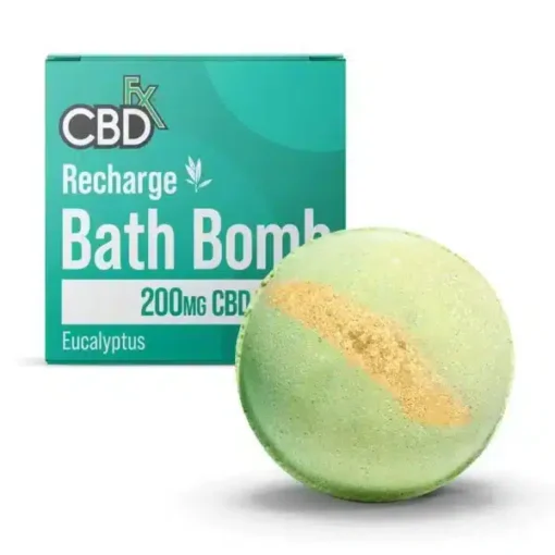 CBDfx - Recharge Eucalyptus Bath Bomb 200mg