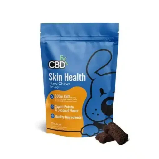 CBDfx - Fish Oil Infused CBD Hard Dog Chews -  20mg